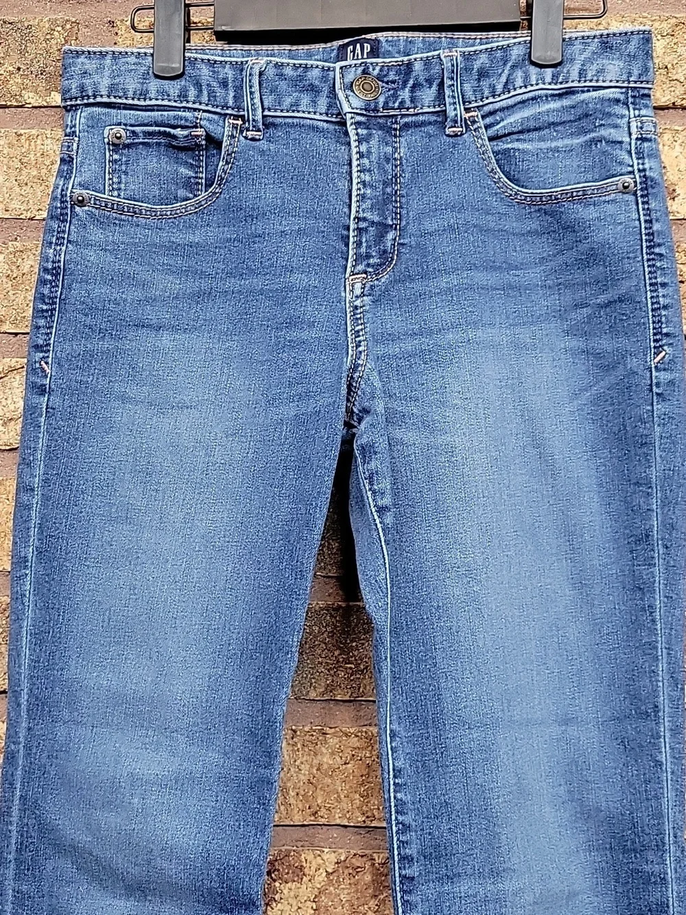 Gap Bootcut Jeans Juniors 16 Regular Runs Small Stretch Denim Dark Wash Flare